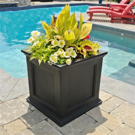 home depot flower containers